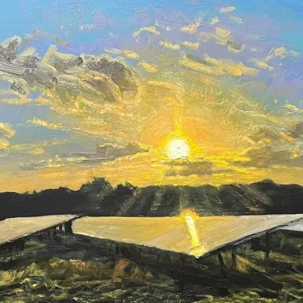 Sunset Over The City