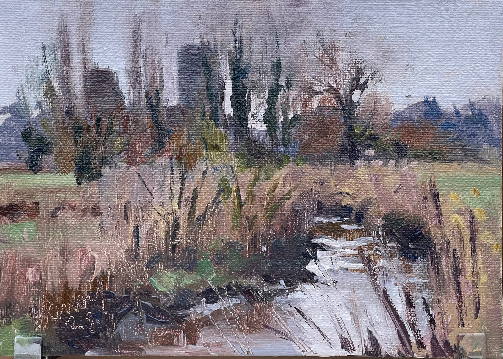 River Tiffey towards Wymondham Abbey by Tanya Pawsey